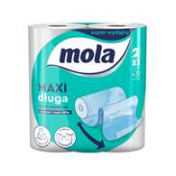 Ręcznik papierowy Mola Maxi Długa op.2 rolki, 2 wartwy, 82 listki