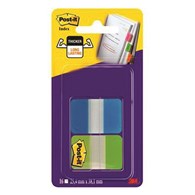 Zakładki indeksujące POST-IT® do archiwizacji (686-AL), PP, silne, 38x25,4mm, 2x8 kart., mix kolorów