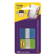 Zakładki indeksujące POST-IT® do archiwizacji (686-AL), PP, silne, 38x25,4mm, 2x8 kart., mix kolorów