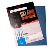 OKŁADKA D.RECT SKÓRA A4 NIEBIESKA 100ark
