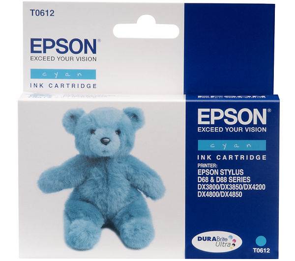 Tusz Epson  T0612   do   DX-3800/3850/4200/4800 ,D-68/88 | 8ml | cyan