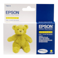 Tusz  Epson T0614   do  DX-3800/3850/4200/4800 ,D-68/88 | 8ml | yellow