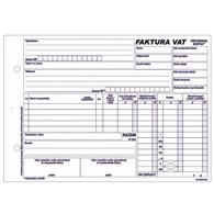 Faktura VAT A5 uniw  samokop    F-250