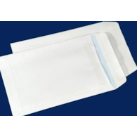 Koperty białe B5 SK 176x250mm poddruk niebieski 90g 500 szt.