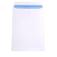 Koperty białe B4 SK 250x353mm poddruk niebieski 100g 250 szt.