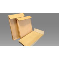 Koperty brązowe E4 HK RBD z rozszerzanymi bokami i spodem 280x400x40mm 150g