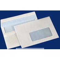 Koperta C5 biała SK samoklejąca klejona po krótkim boku 500 szt. 90g