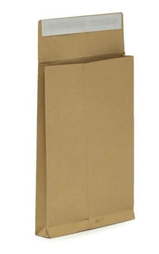Koperty brązowe B5 HK RBD z rozszerzanymi bokami i spodem 175x250x32mm 120g