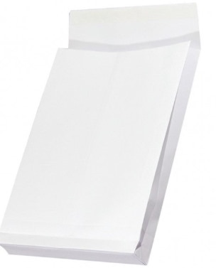 Koperty białe E4 HK RBD z rozszerzanymi bokami i spodem 280x400x40mm 150g