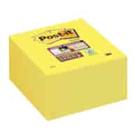 Kostka samoprzylepna POST-IT® Super Sticky (2028-S), 76x76mm, 1x350 kart., ultra żółta