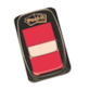 Zakładki indeksujące POST-IT® (680-1), PP, 25,4x43,2mm, 50 kart., czerwone