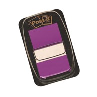 Zakładki indeksujące POST-IT® (680-8), PP, 25,4x43,2mm, 50 kart., purpurowe