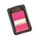 Zakładki indeksujące POST-IT® (680-21), PP, 25,4x43,2mm, 50 kart.,  jaskraworóżowe