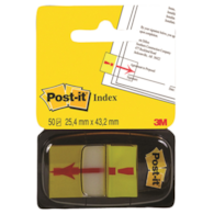 Zakładki indeksujące POST-IT® z nadrukiem „wykrzyknik” (680-33), PP, 25,4x43,2mm, 50 kart.