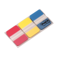 Zakładki indeksujące POST-IT® do archiwizacji (686-RYB), PP, silne, 38x25mm, 3x22 kart., mix kolorów