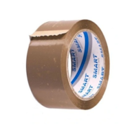 Taśma pakowa 48/132 brązowa  SMART kauczukowa