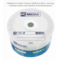 Płyta CD-R 700MB MyMedia 52X 50szt.