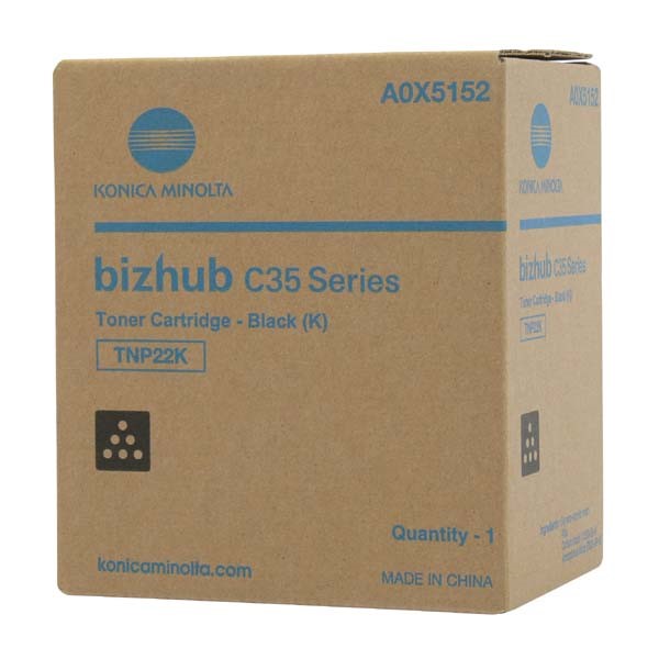 Toner KONICA MINOLTA Bizhub C-35 TNP22K  Black