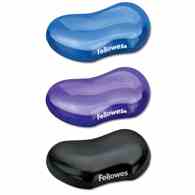 podkładka pod nadgarstek żelowa CRYSTAL, czarna