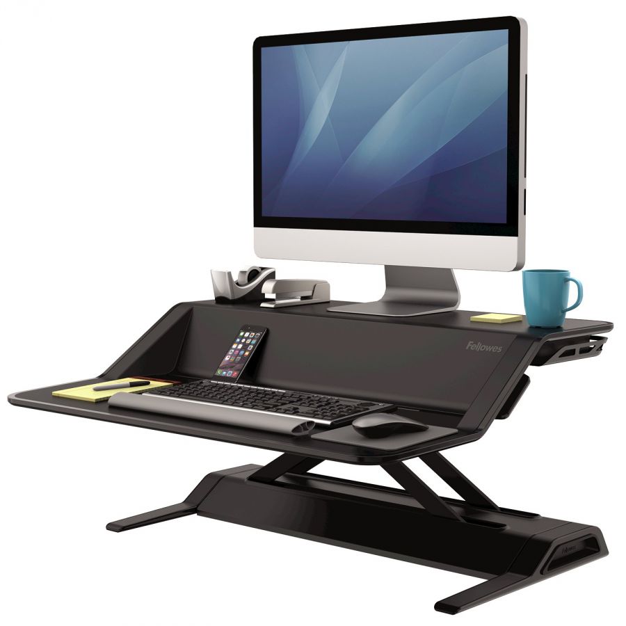 stanowisko do pracy Sit-Stand Lotus™, czarne