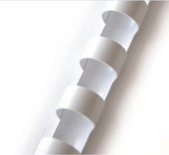 Grzbiety do bindownic 12mm 100 biały  OPUS