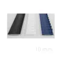 Listwy GREENBINDER 10mm 50szt czarne OPUS