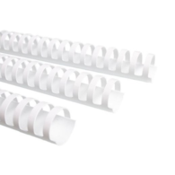 Grzbiety do bindownic 10mm 100 białe  OPUS