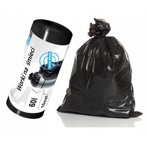 Worki na śmieci 60l op 10szt  LD