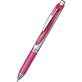 pióro kulkowe z płynnym tuszem żelowym, na wkłady wymienne LR7, system przyciskowy różowy Pentel