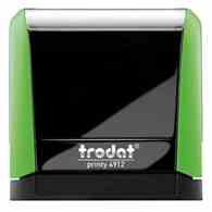4912 ZIELONY, WKŁADKA CZARNA, PRINTY 47X18MM, TRODAT