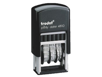 4810 ISO DATOWNIK PRINTY, WERSJA DATY ISO, CZCIONKA 3,8 MM, BEZ WKŁADKI