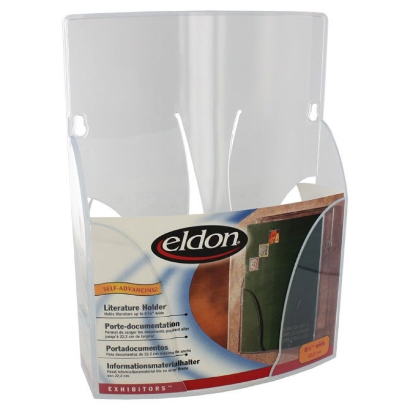 Stojak na ulotki A4 pion z docisk  Eldon 66032