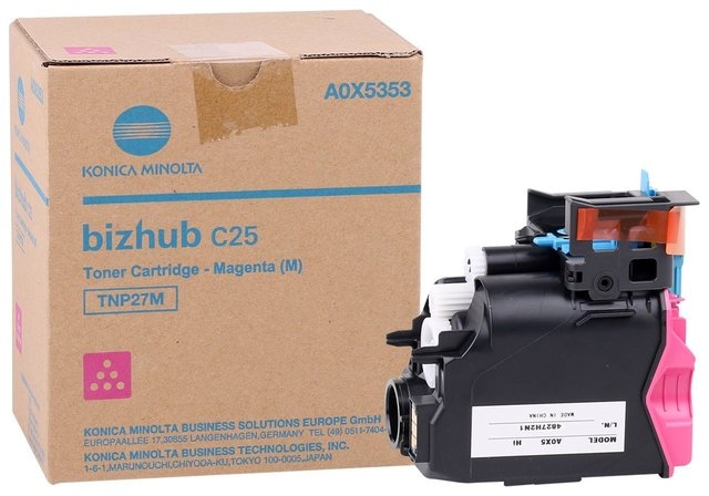 Toner KONICA MINOLTA Bizhub C-25 TNP27M  Magenta