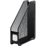 Rexel Magazine Rack File Wire Mesh W294xD90xH344mm Black Ref 7073852