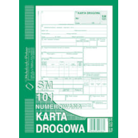 Karta Drogowa SM-101 sam osob MILA A5