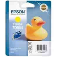 Tusz Epson T0554  do Stylus Photo R-240/245, RX-425/520  | 8ml | yellow