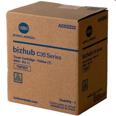 Toner KONICA MINOLTA Bizhub C-35 TNP22K  Yellow