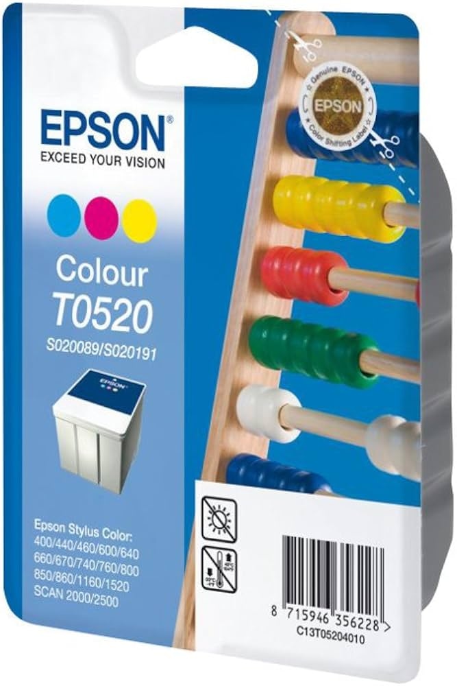 Tusz Epson Stylus 400/1520 color T052 Oryg