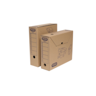 KARTON ELBA ARCHIW. TRIC S NA SEGREGATOR Z ZAWARTOŚCIĄ SZER. 9,5CM BRĄZOWY