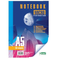 BLOK BIUROWY D.RECT A5 50 ARK. KRATKA Z MIKROPERFORACJĄ
