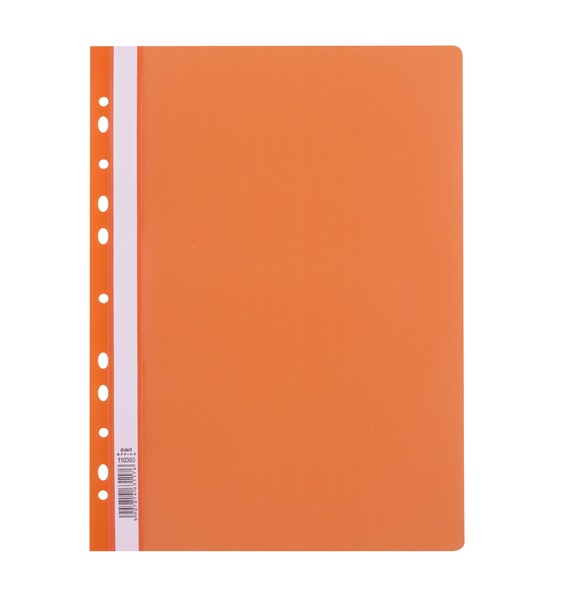 SKOROSZYT D.RECT PP A4 Z PERFORACJĄ POMARAŃCZOWY
