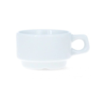 OE18 FILIŻANKA 90ML BIAŁA PORCELANOWA 6szt