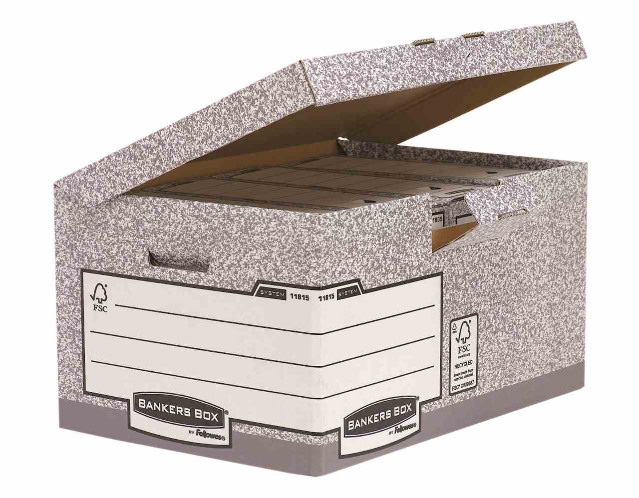 Bankers Box System z FSC® - pudło z uchylnym wiekiem - FastFold