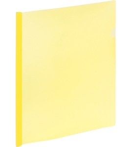Skoroszyt zaciskowy 9111 żółty format A4