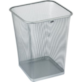 Kosz na papier kwadratowy GR-017 srebrny