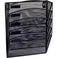 Naścienny pojemnik na dokumenty GR-080 czarny