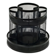 Przybornik obrotowy GR-254 czarny