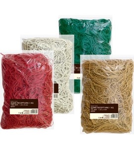 Gumki recepturki 100 mmśrednica 100 mm 1 kg