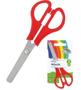 Nożyczki GR-1503 mix kolorów 14 cm