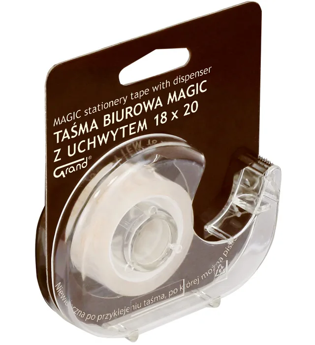 Taśma biurowa MAGIC z uchwytem 18 mm x 20 y